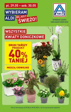 Pogląd gazetki "Aldi gazetka - Promocje weekend" ze sklepu Aldi ważnej od 29.05.2026