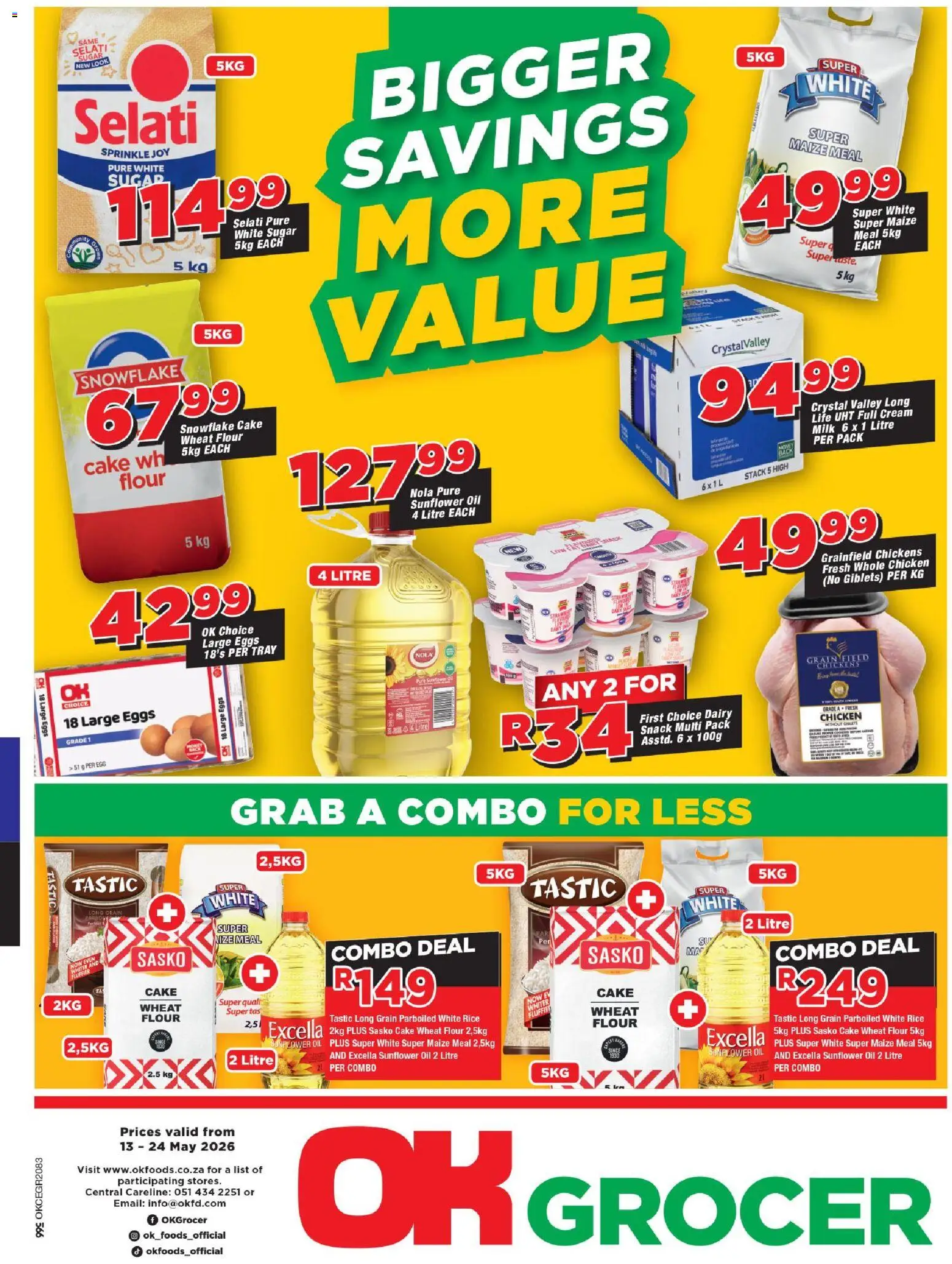Preview of OK Foods flyer valid from 13/05/2026