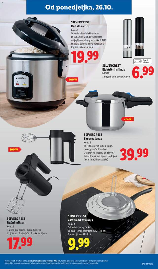 Novi Lidl katalog od 26.10.
