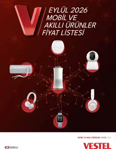 Vestel Vestel - Mobil ve Akıllı Ürünler 02.09.2026 - Broşürünün önizlemesi