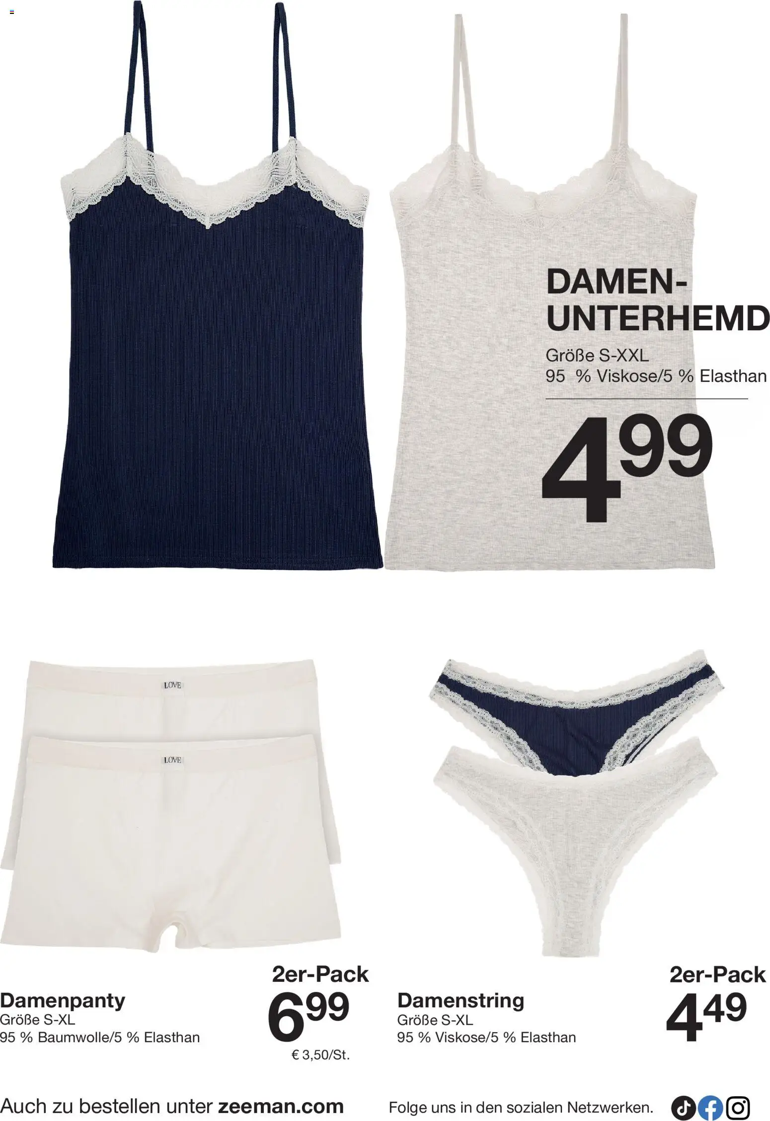 Vorschau von dem Prospekt des Geschäftes Zeeman, gültig ab dem 05.09.2026 - Unterhemd