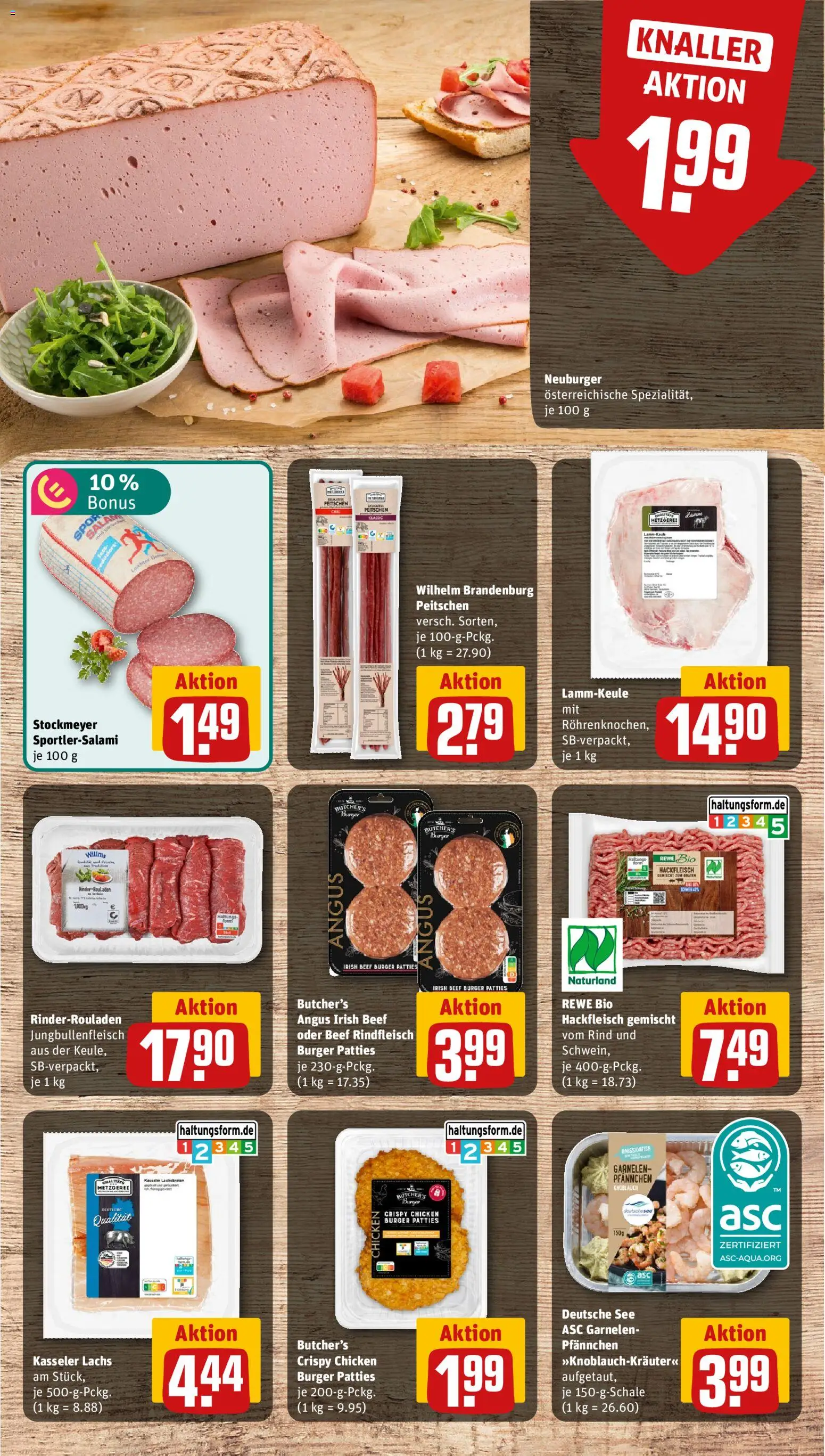 Vorschau von dem Prospekt des Geschäftes Rewe, gültig ab dem 26.10.2026