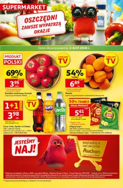 Pogląd gazetki "Auchan gazetka" ze sklepu Auchan ważnej od 02.07.2026