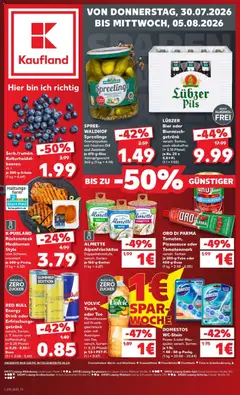 Vorschau von dem Prospekt des Geschäftes Kaufland, gültig ab dem 30.07.2026