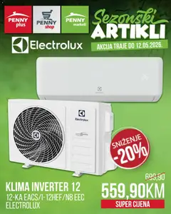 Pregled letka Penny Plus SEZONSKI ARTIKLI trgovine Penny Plus vrijedi od 08.05.2026