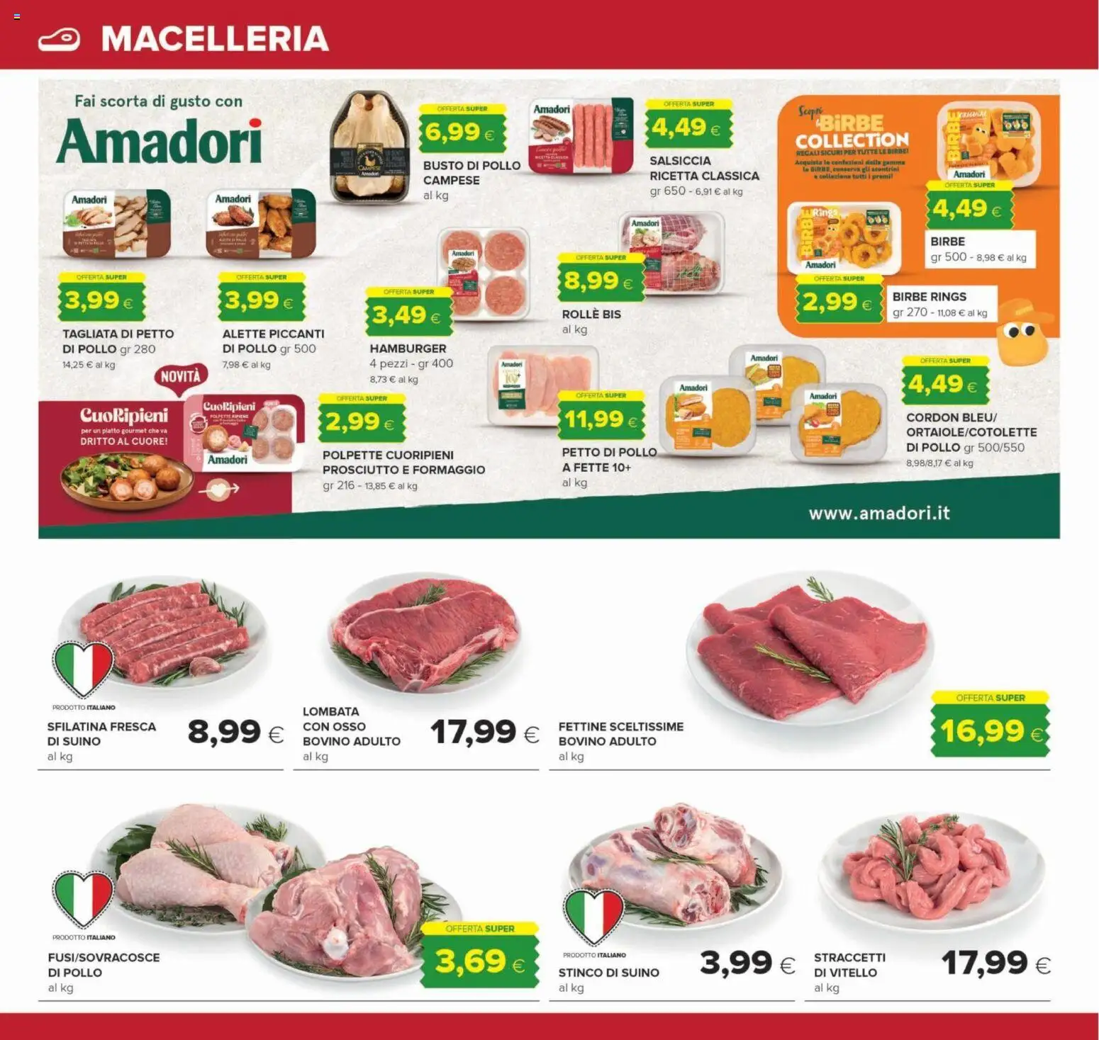Anteprima dell'opuscolo Oasi volantino dal negozio Oasi valido da 22/10/2026 - Hamburger, Polpette, Formaggio, Piatto, Prosciutto, Salsiccia, Petto di Pollo, Vitello