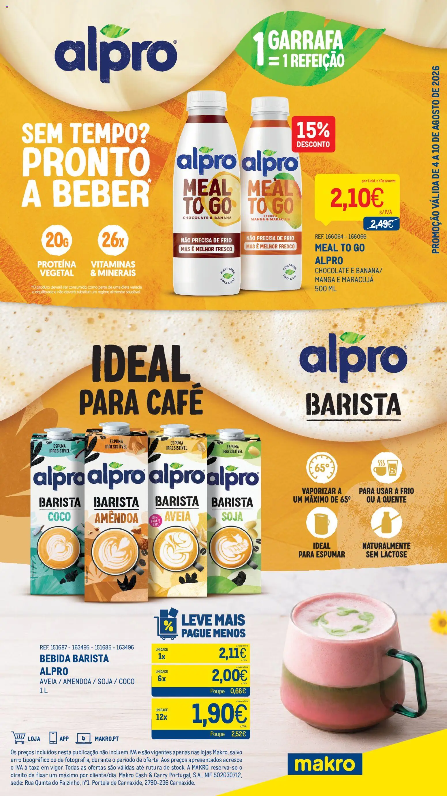 Pré-visualização do folheto da loja Makro válida a partir de 04/08/2026