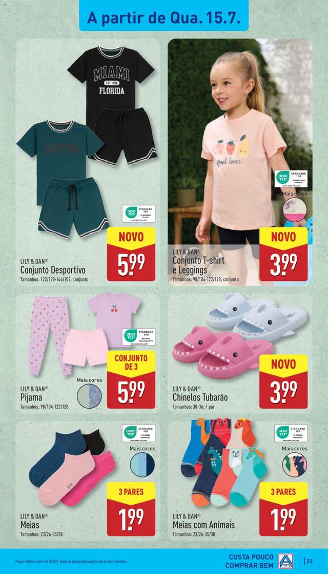 Novo folheto Aldi a partir de 13/07