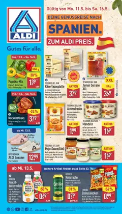 Vorschau von dem Prospekt des Geschäftes Aldi, gültig ab dem 10.05.2026