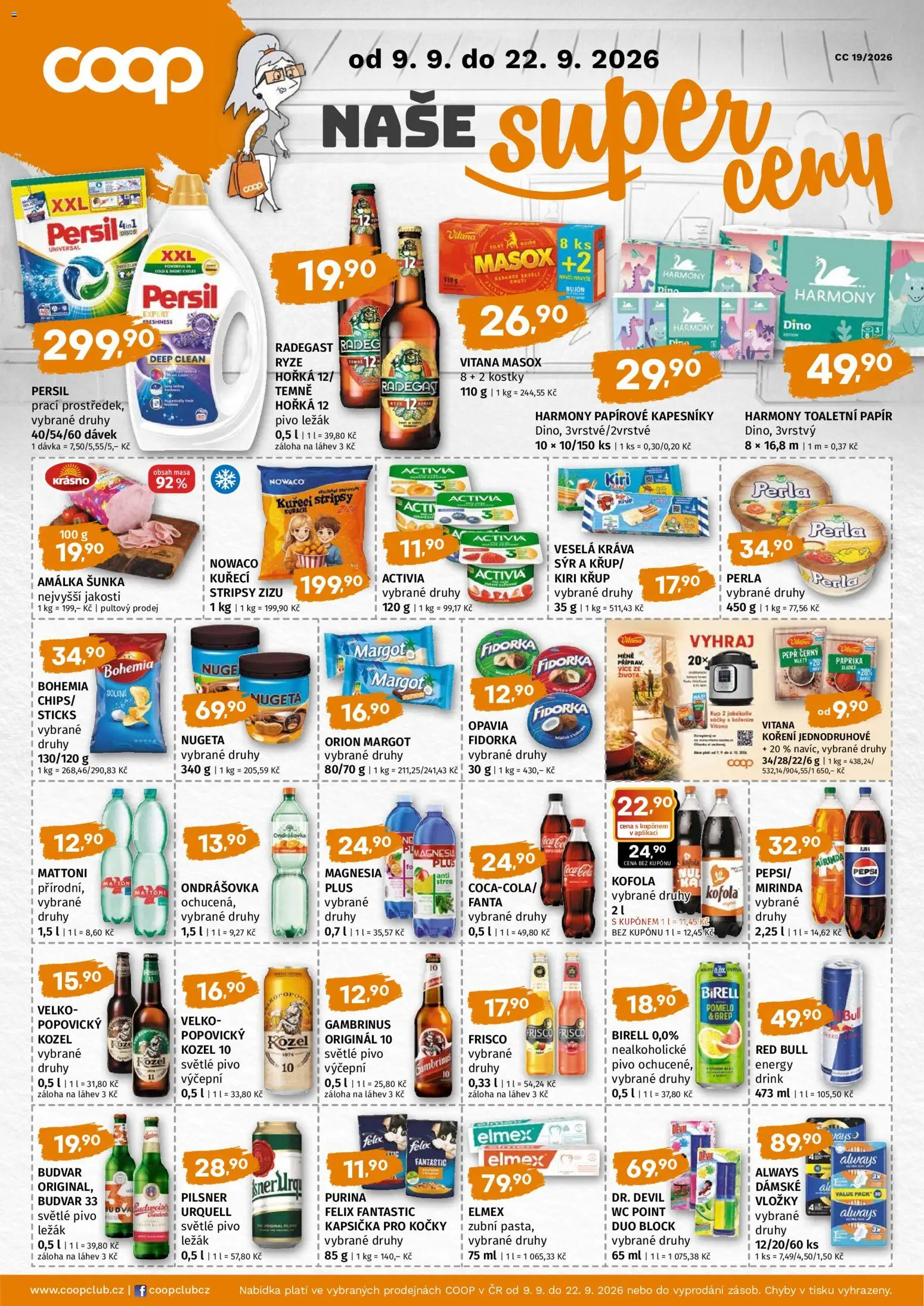 Náhled nabídky: Coop Coop leták - Super cena platný od 09.09.2026