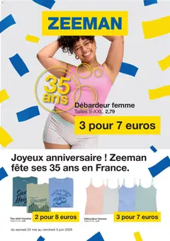 Prévisualisation de Zeeman catalogue du magasin Zeeman formulaire valide 23/05/2026