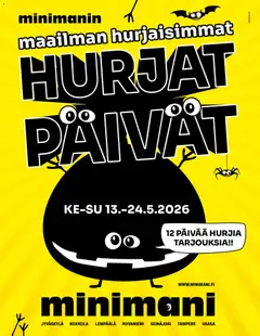 Kaupan Minimani Minimani tarjoukset esikatselu, voimassa 13/05/2026