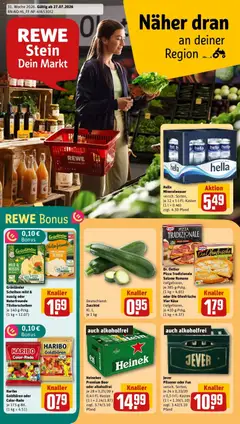Vorschau von dem Prospekt des Geschäftes Rewe, gültig ab dem 27.07.2026