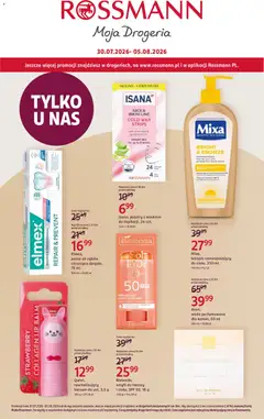 Pogląd gazetki "Rossmann gazetka" ze sklepu Rossmann ważnej od 30.07.2026