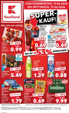 Vorschau von dem Prospekt des Geschäftes Kaufland, gültig ab dem 11.06.2026