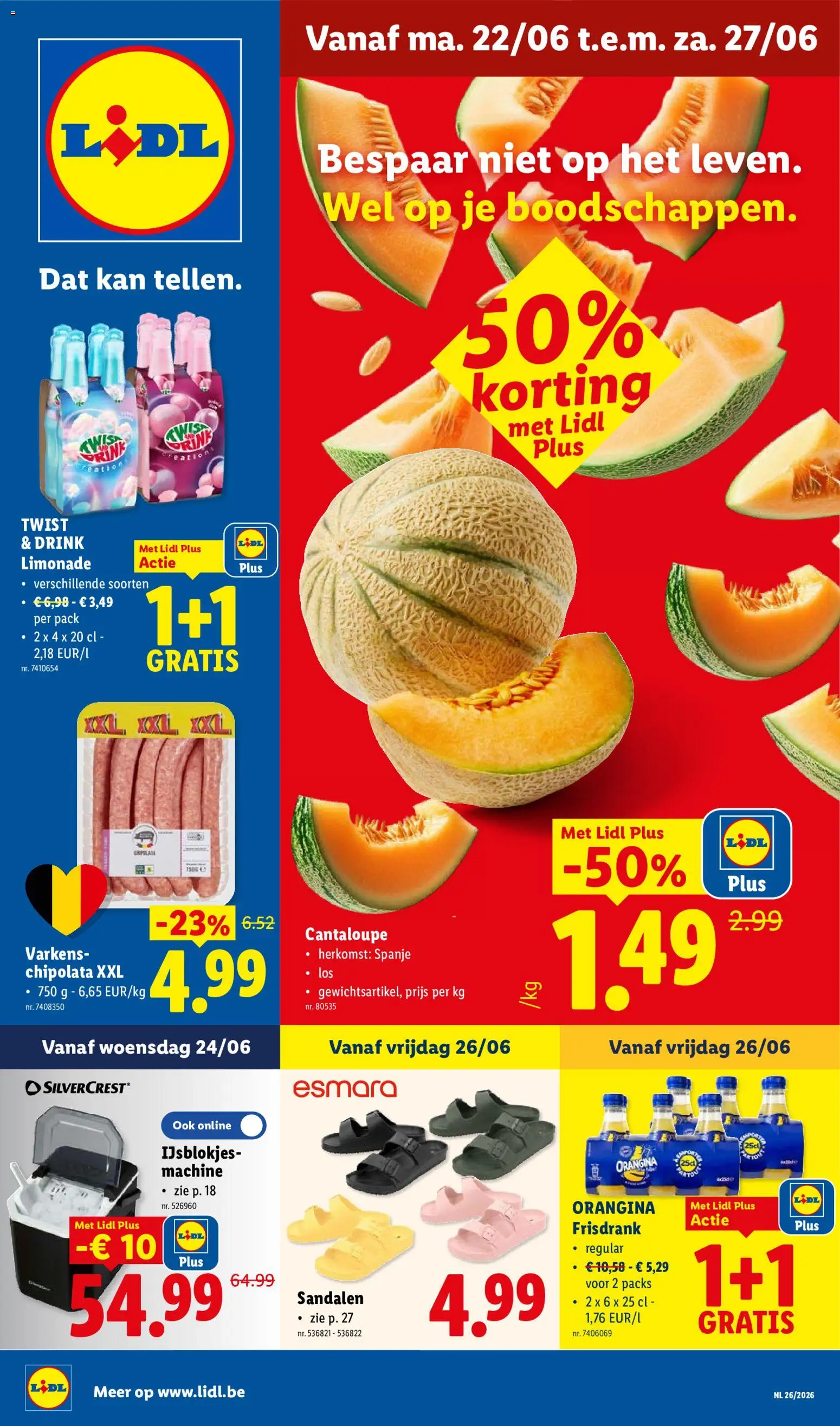 Voorbeeld van Lidl Folder week 26 van winkel Lidl geldig vanaf 22/06/2026
