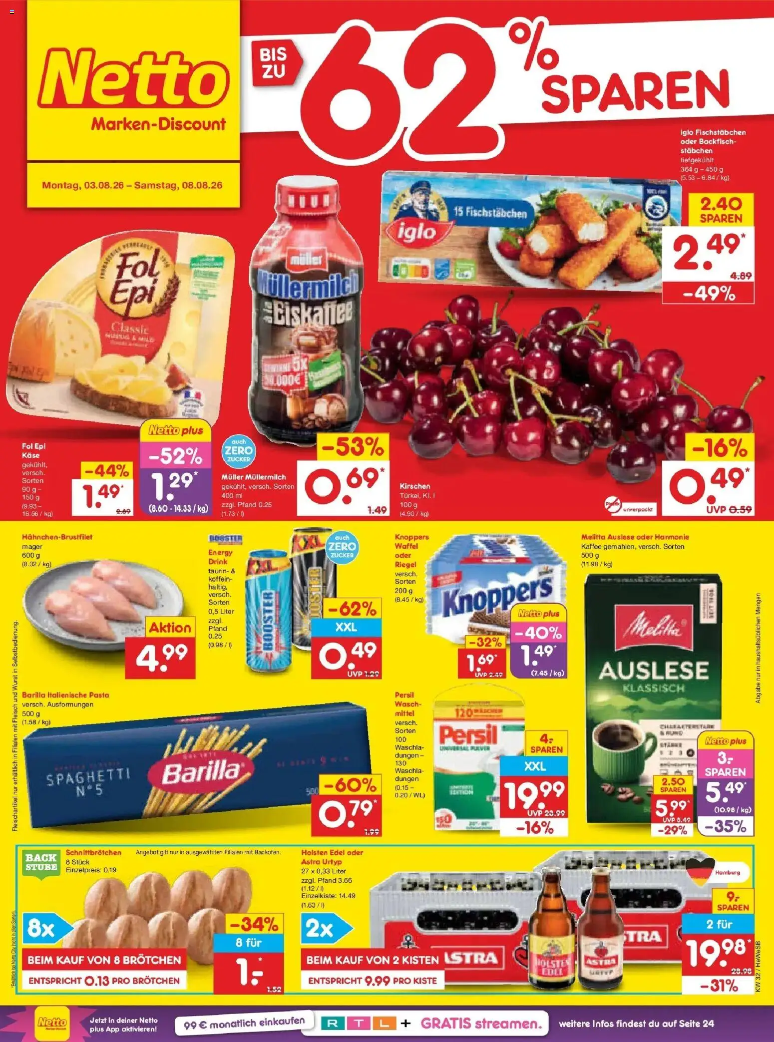 Vorschau von dem Prospekt des Geschäftes Netto Marken-Discount, gültig ab dem 03.08.2026