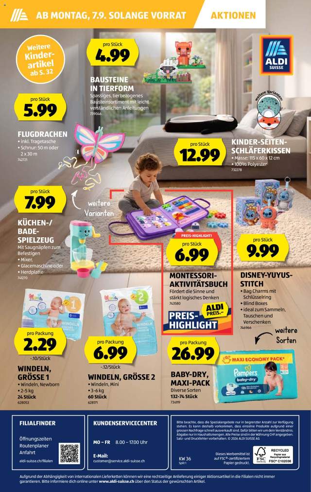 Neue Aldi Aktionen ab 03.09.