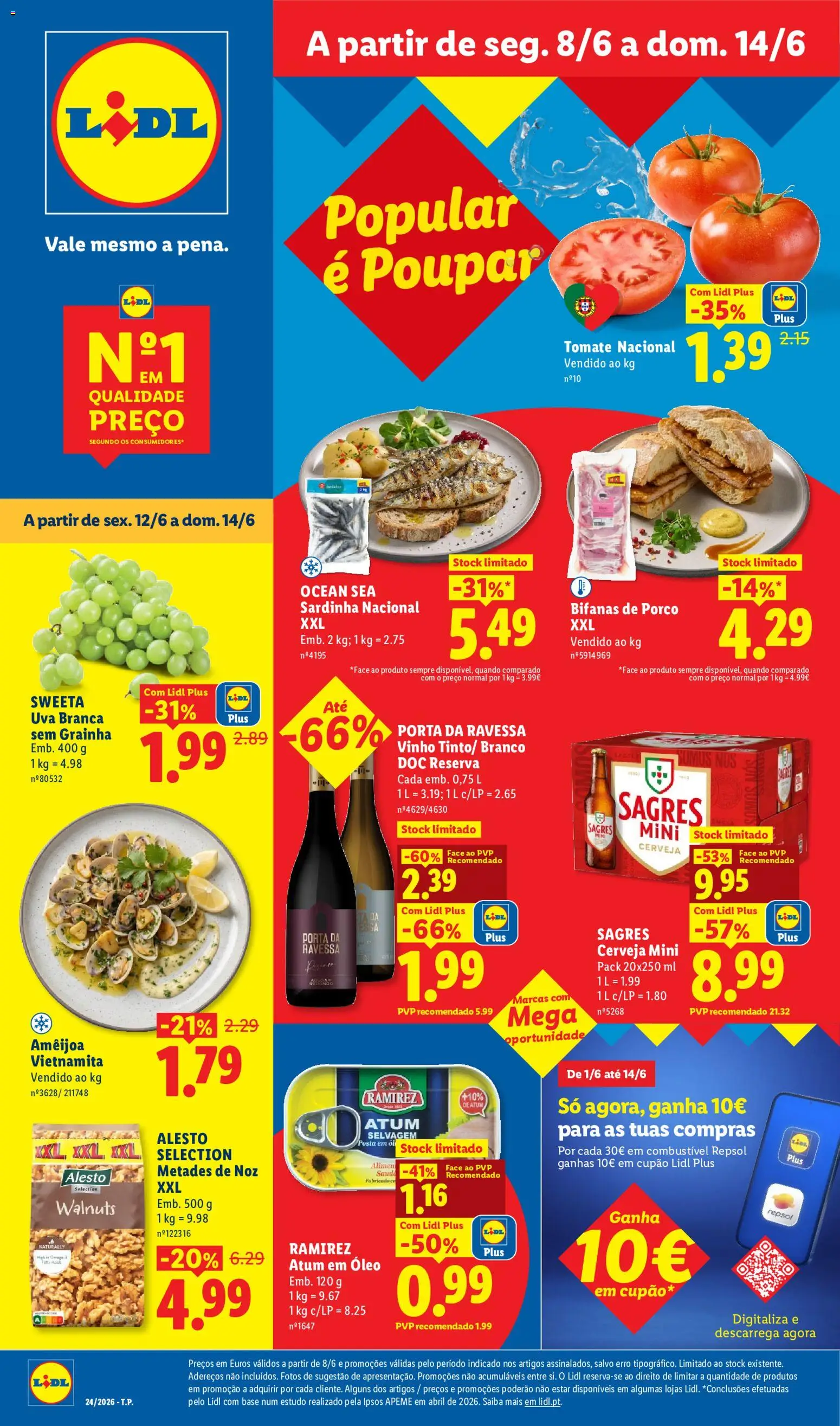 Pré-visualização do folheto da loja Lidl válida a partir de 08/06/2026