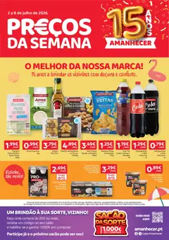 Pré-visualização do folheto da loja Amanhecer válida a partir de 02/07/2026