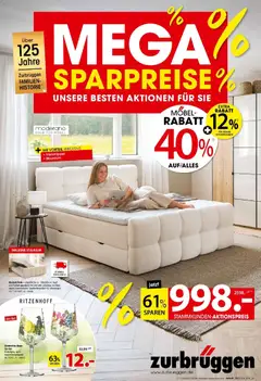 Vorschau von dem Prospekt des Geschäftes Zurbrüggen, gültig ab dem 23.05.2026