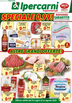 Anteprima dell'opuscolo Ipercarni volantino dal negozio Ipercarni valido da 31/07/2026