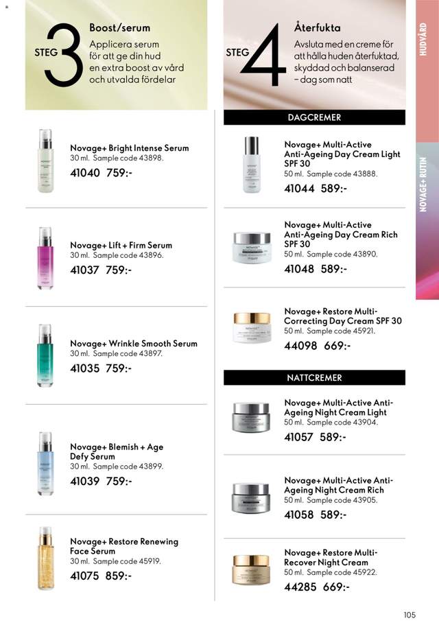 Ny Oriflame katalog från 13/05