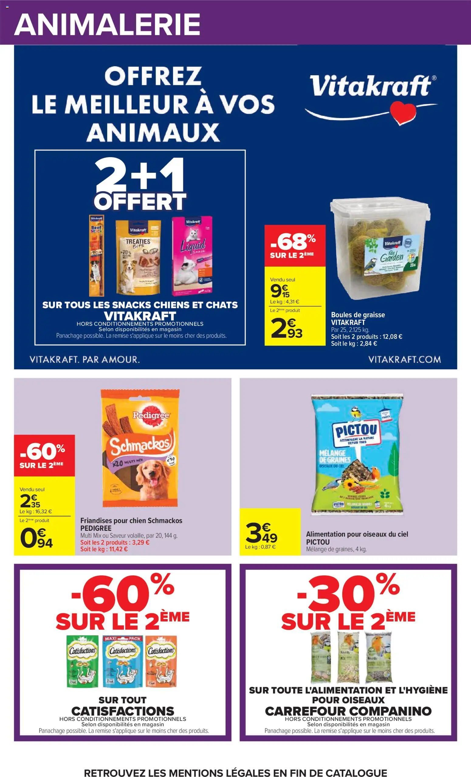 Prévisualisation de Carrefour Petit déjeuner du magasin Carrefour formulaire valide 03/11/2026 - Snacks, Alimentation, Graines