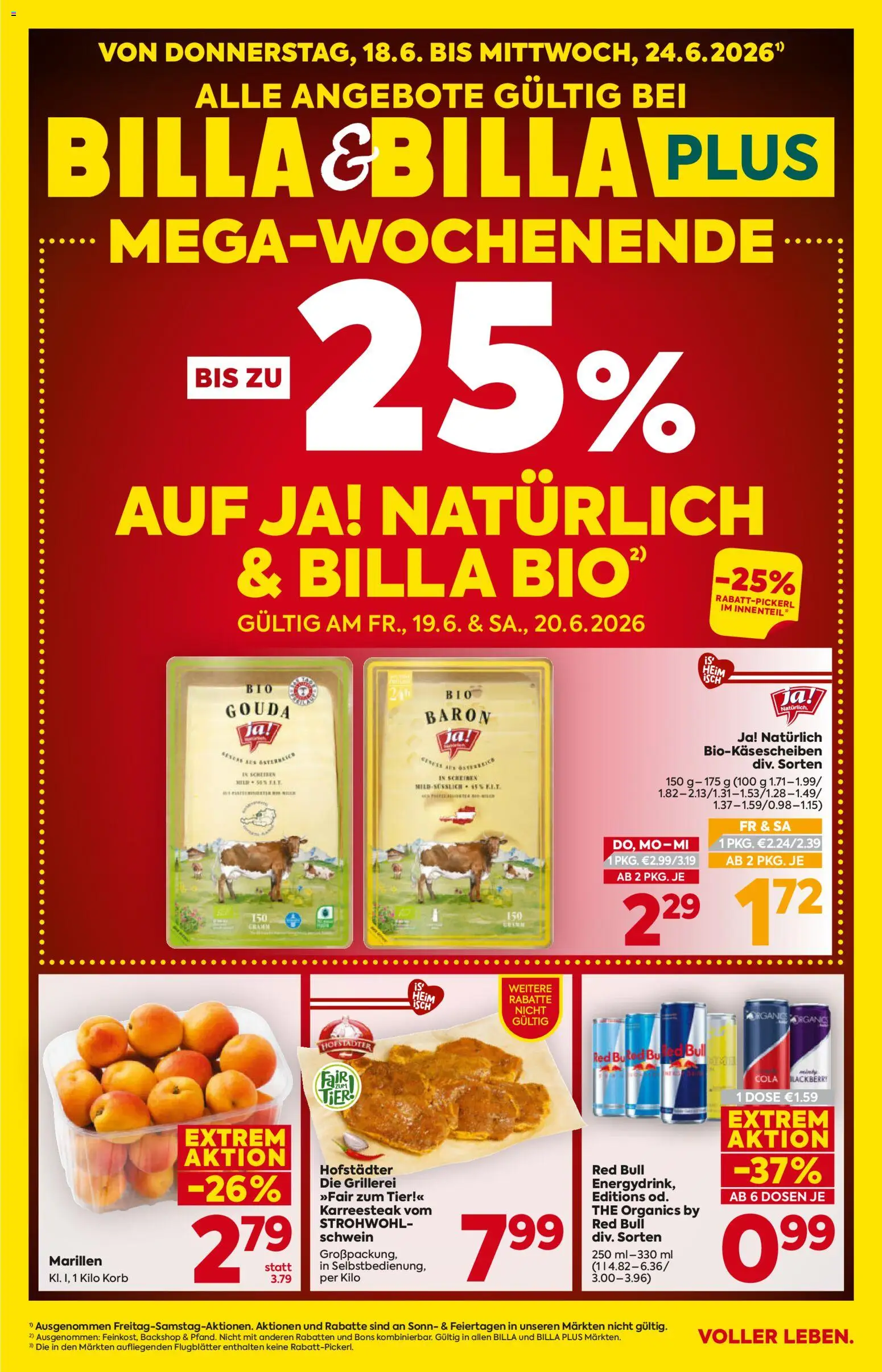 Vorschau der Angebote: Billa Billa - Flugblatt gültig ab 18.06.2026