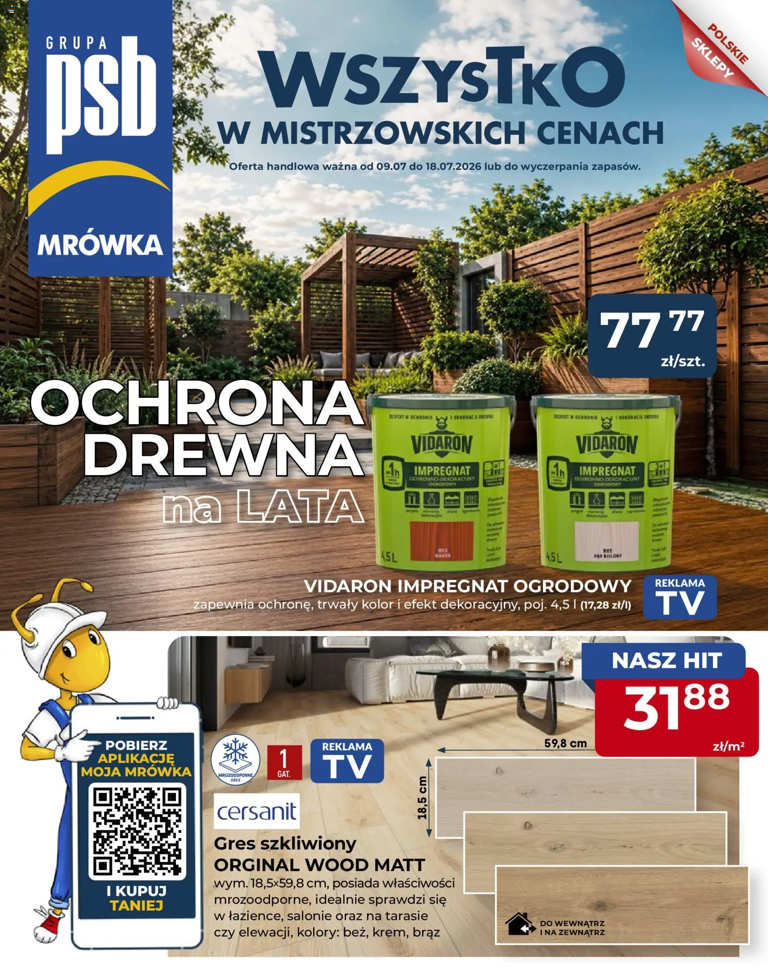 Pogląd gazetki "Mrówka gazetka" ze sklepu Mrówka ważnej od 09.07.2026