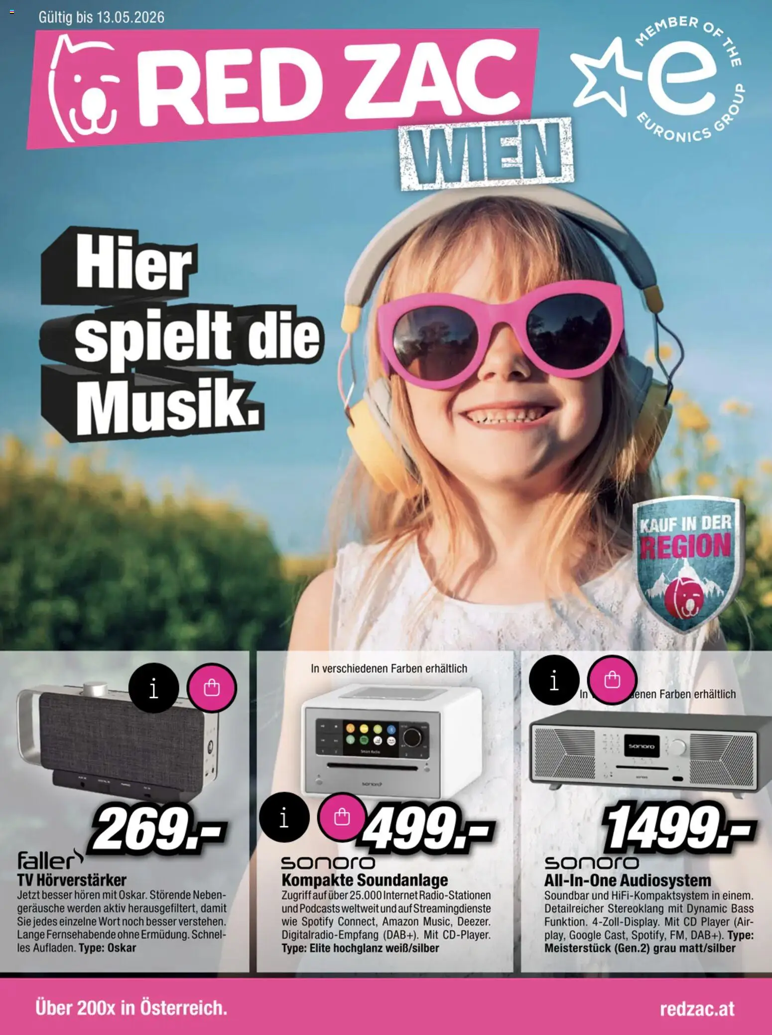 Vorschau der Angebote: RED ZAC RED ZAC Flugblatt gültig ab 26.04.2026 - TV, Player