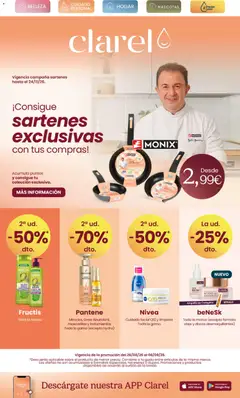 Vista previa del folleto de la tienda Clarel válido desde el 26/08/2026 