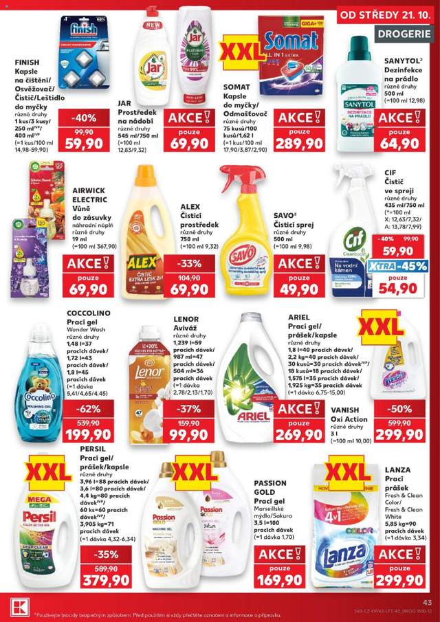 Nový Kaufland leták od 21.10.