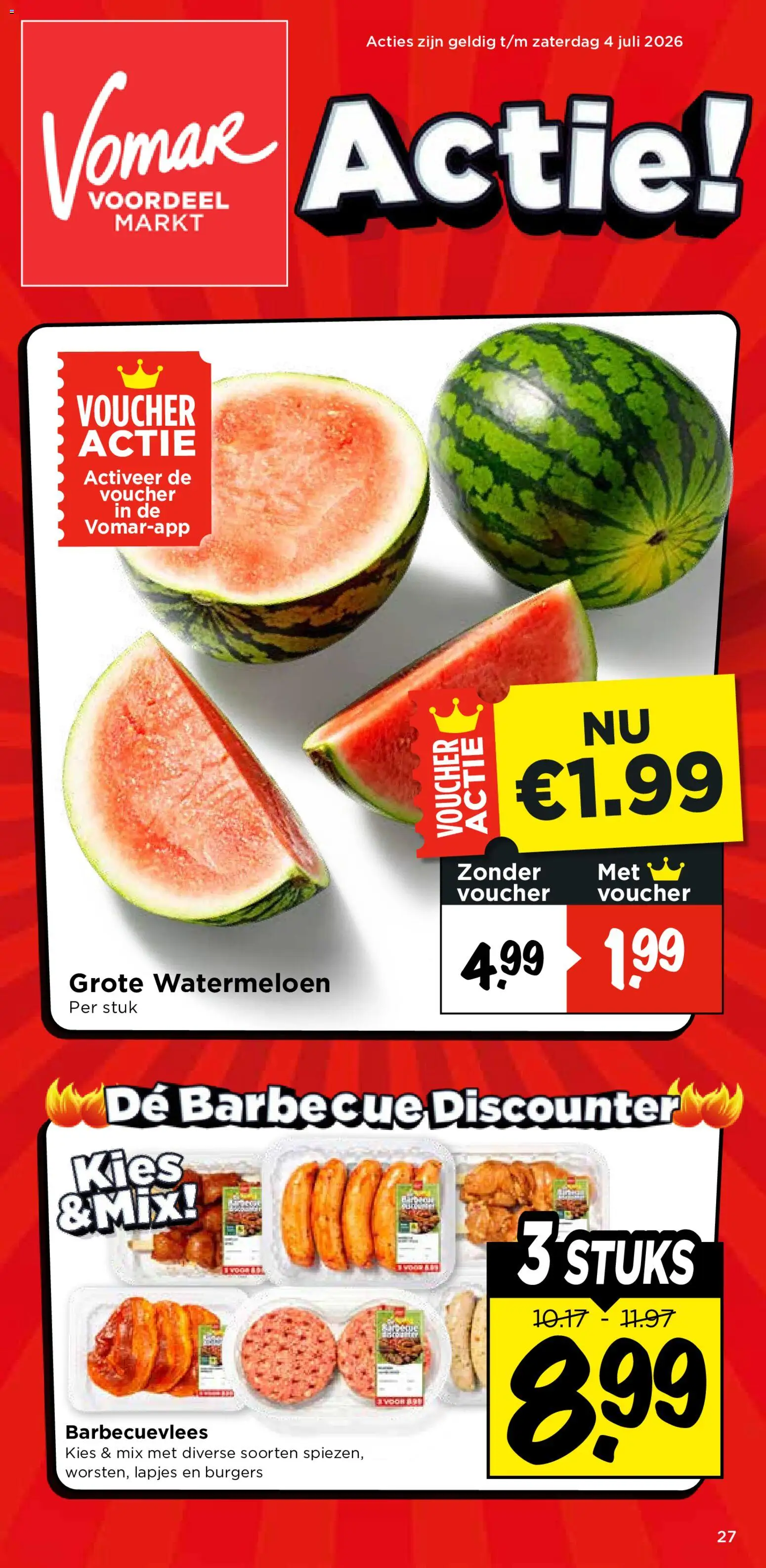 Voorbeeld van Vomar folder - Weekend folder van winkel Vomar geldig vanaf 02-07-2026