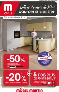 Prévisualisation de Möbel Martin offres du mois de Mai du magasin Möbel Martin formulaire valide 15/05/2026