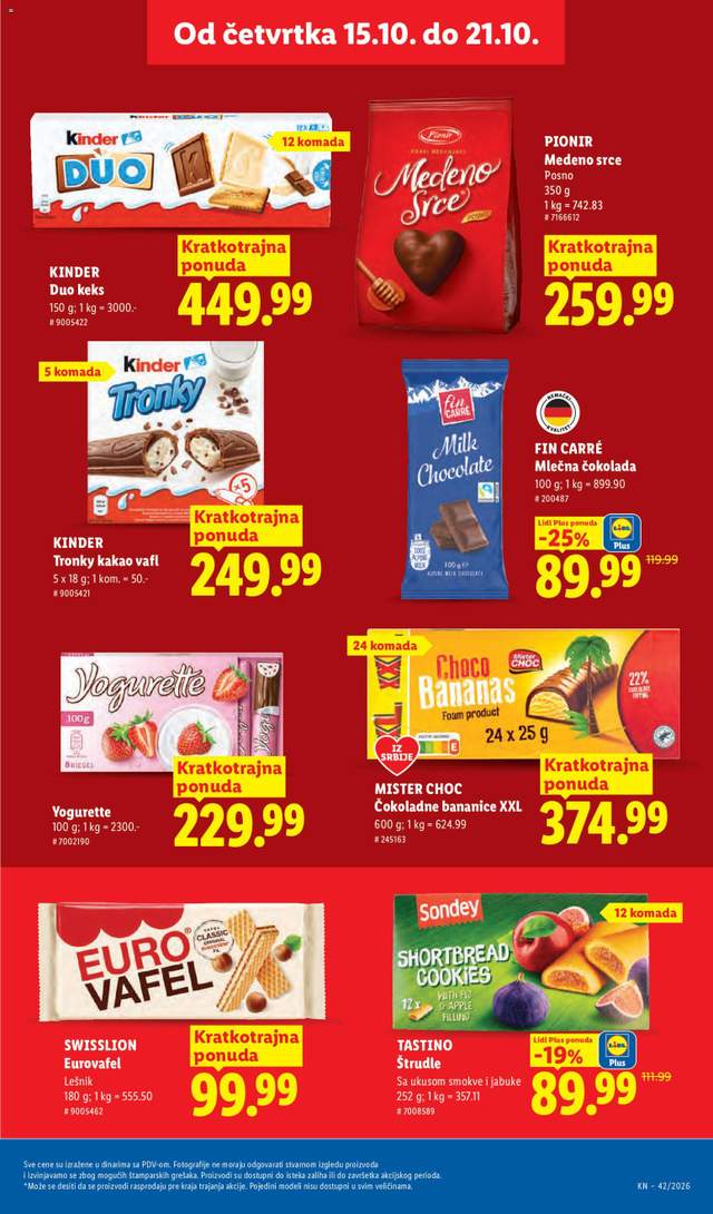 Novi Lidl katalog od 15.10.