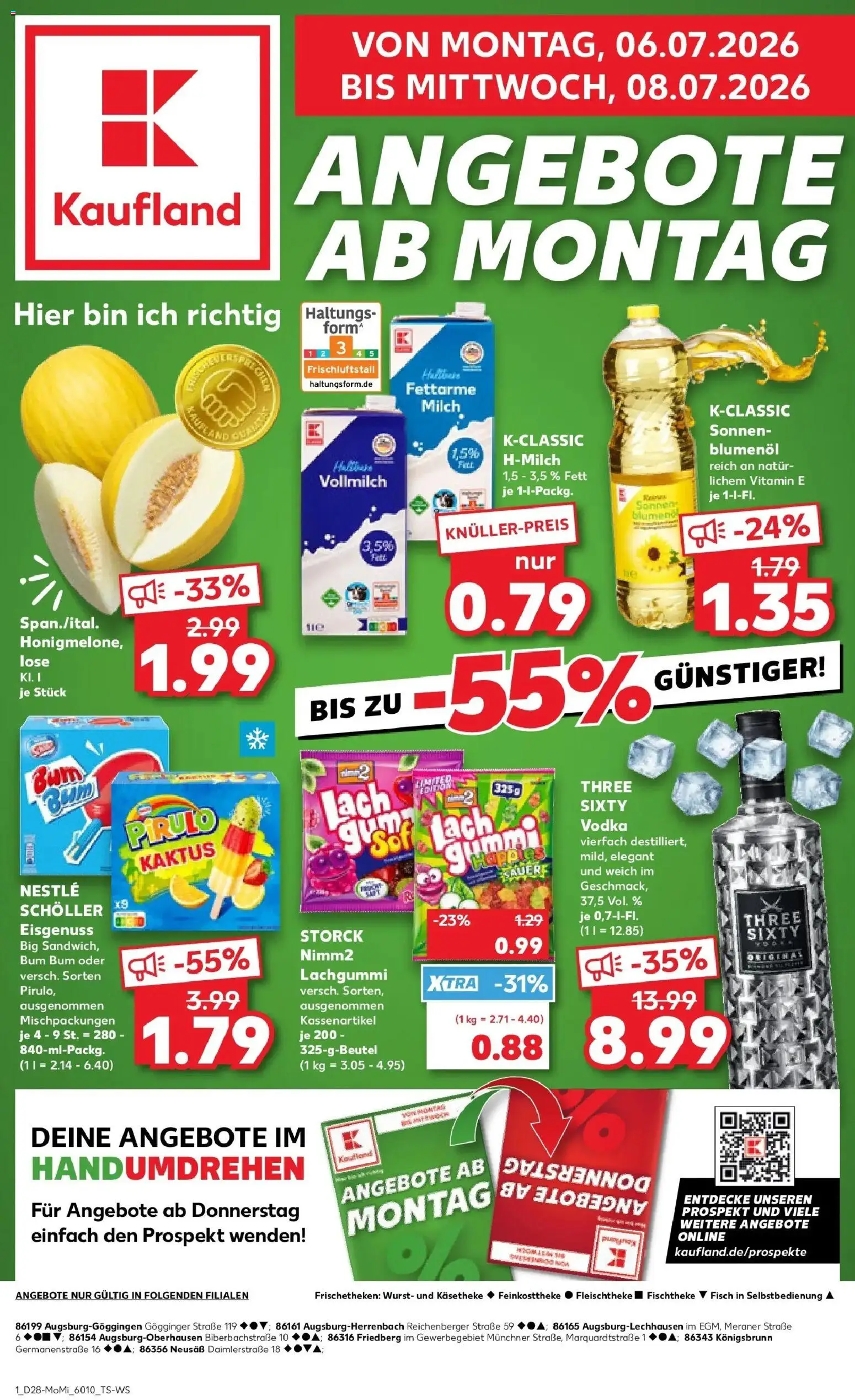 Vorschau von dem Prospekt des Geschäftes Kaufland, gültig ab dem 05.07.2026