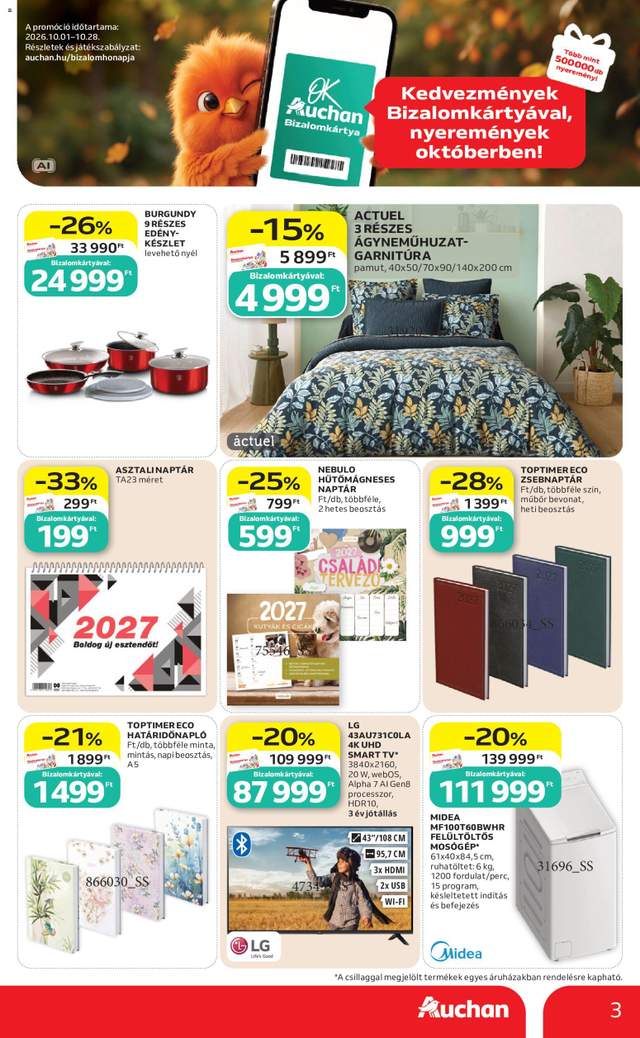 Új Auchan akciós újság 10.01.