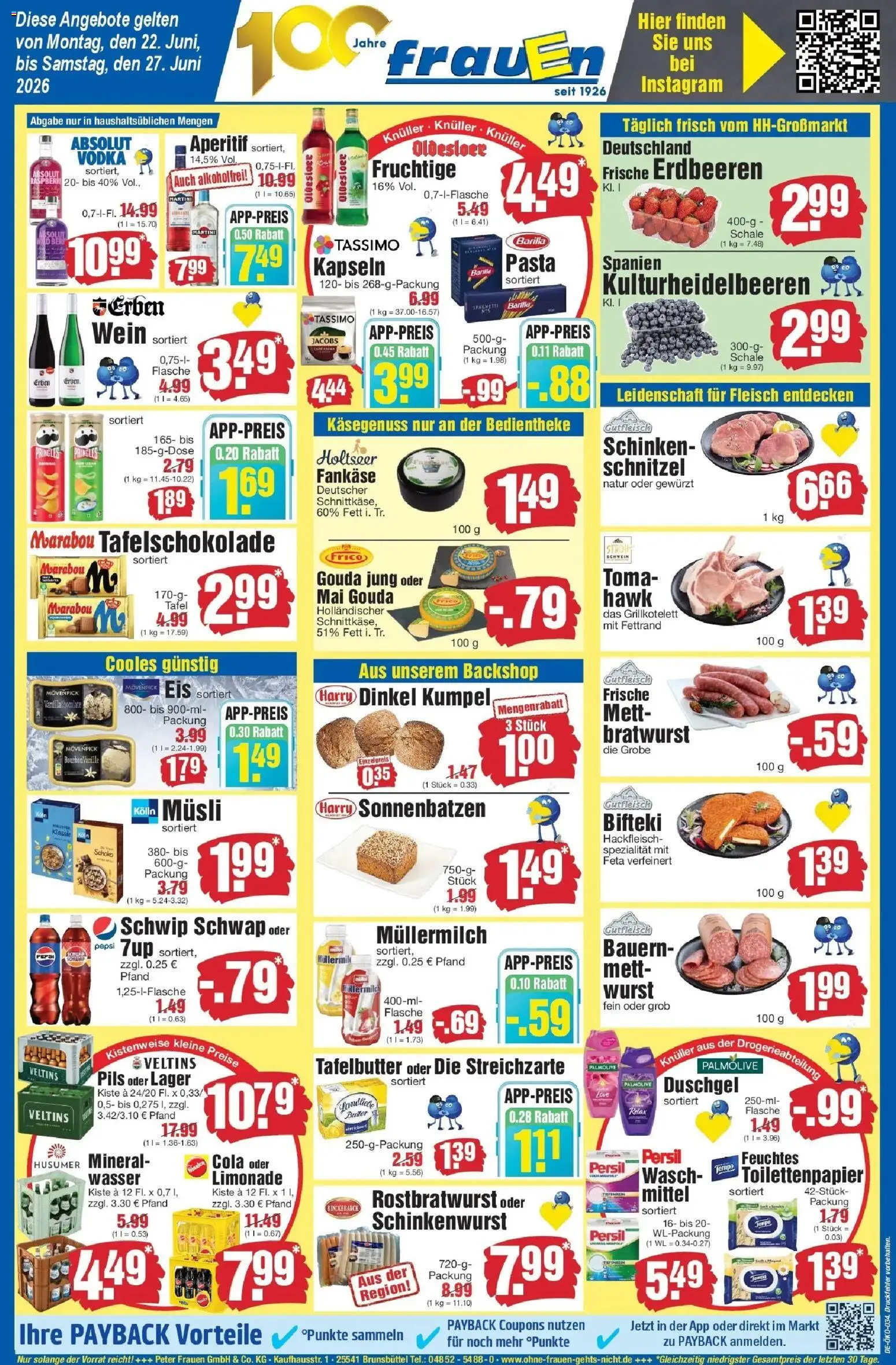 Vorschau von dem Prospekt des Geschäftes Edeka, gültig ab dem 22.06.2026