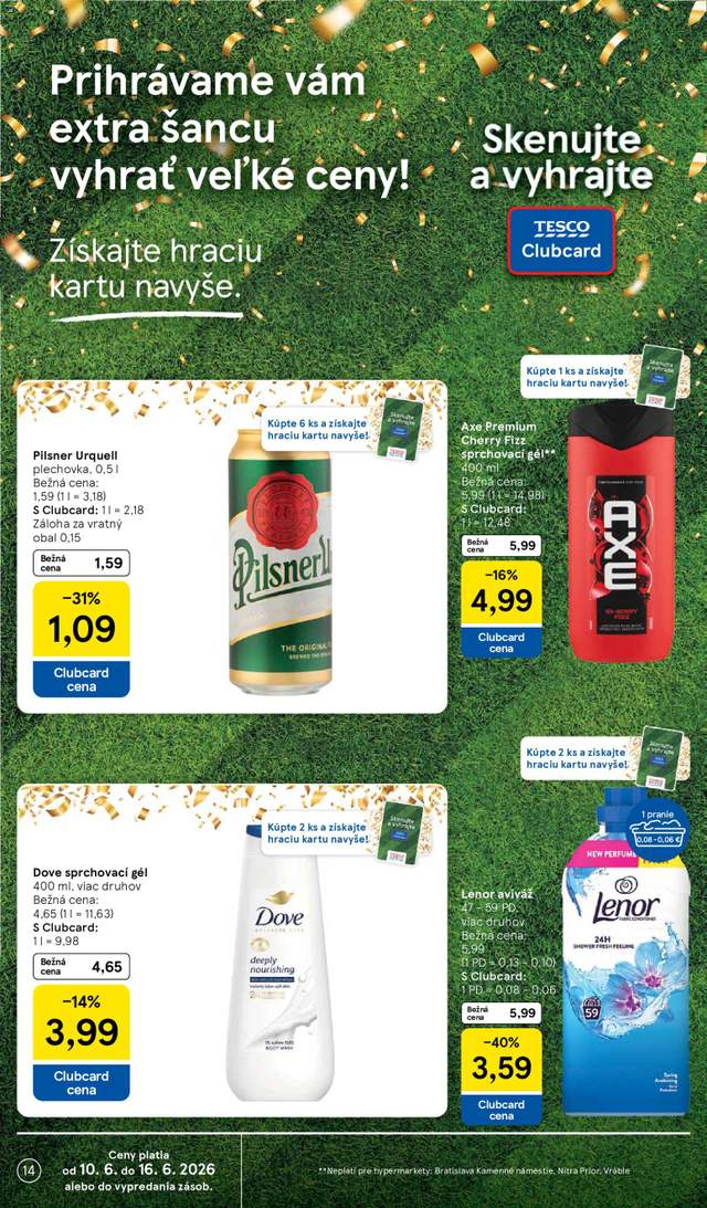 Nový Tesco leták od 10.06.