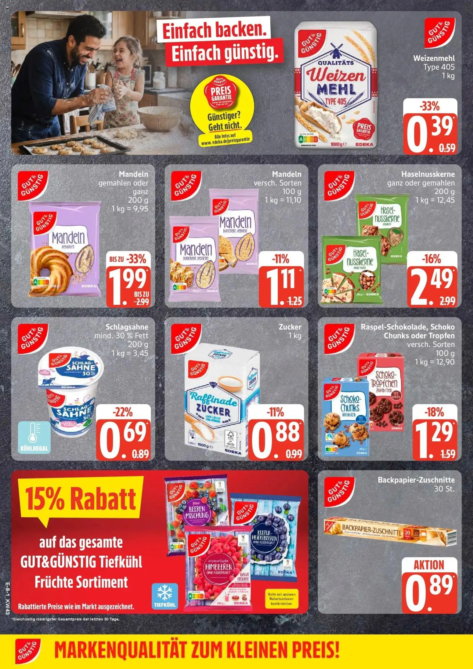 Vorschau von dem Prospekt des Geschäftes Edeka, gültig ab dem 19.10.2026
