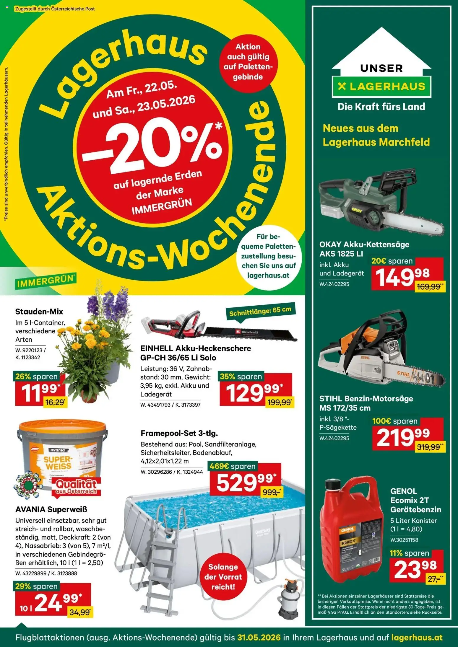 Vorschau der Angebote: Lagerhaus Lagerhaus Wochen Angebote gültig ab 18.05.2026