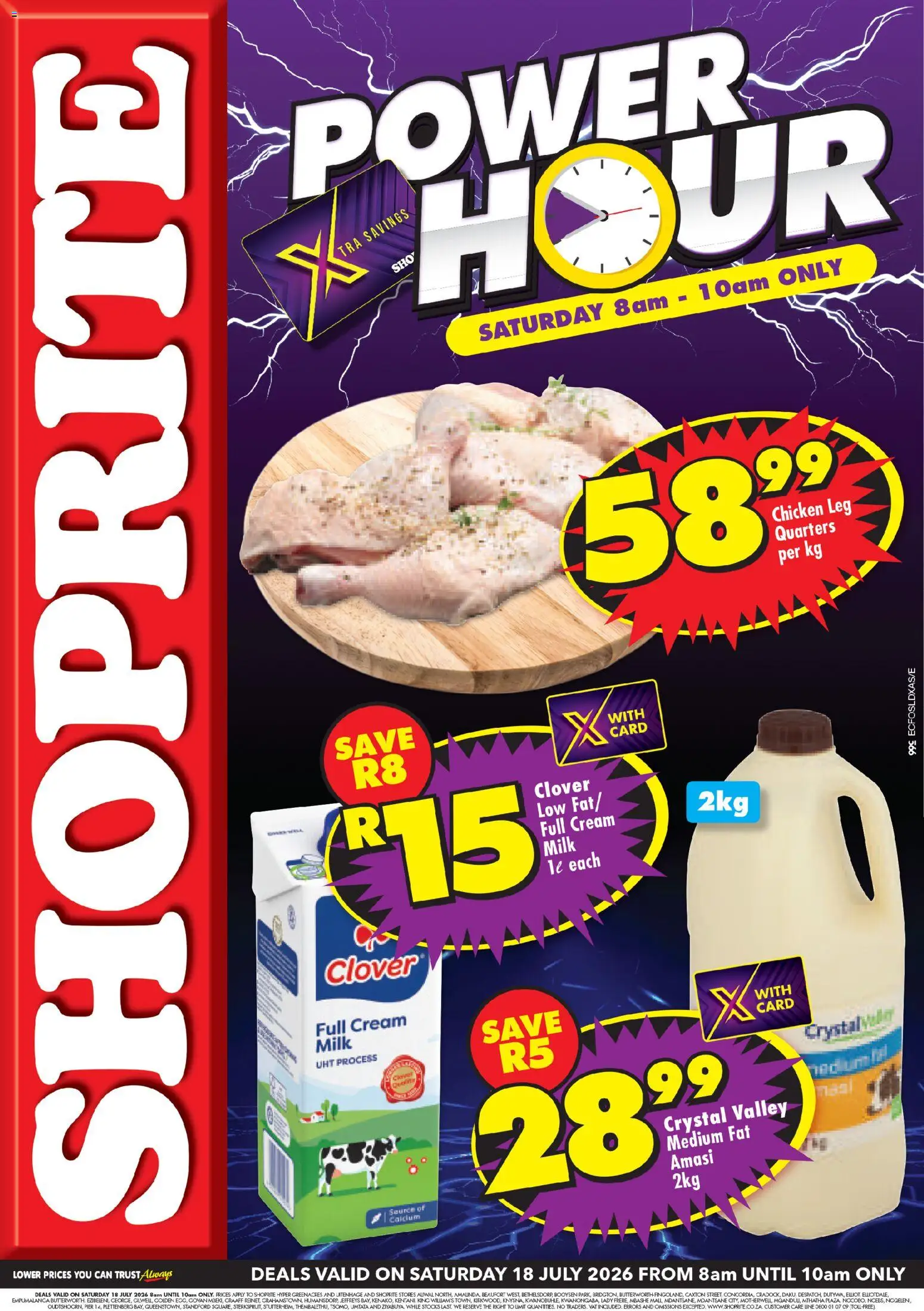 Preview of Shoprite flyer valid from 18/07/2026