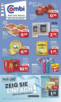 Vorschau von dem Prospekt des Geschäftes Combi, gültig ab dem 13.07.2026