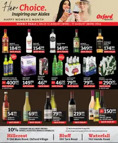 Preview of Oxford Freshmarket flyer valid from 12/08/2026