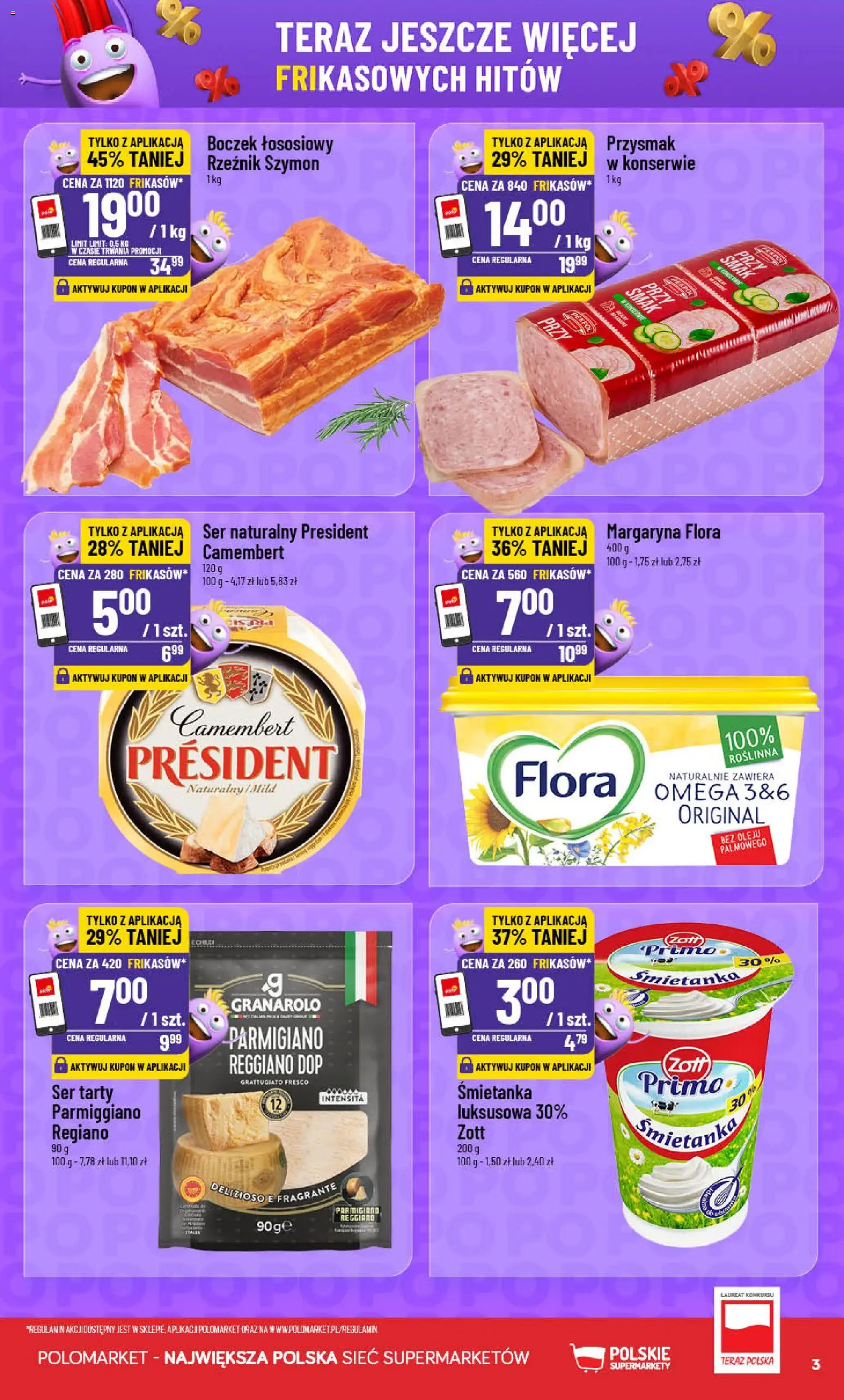 Pogląd gazetki "POLOmarket gazetka - Frikasowe Hity" ze sklepu POLOmarket ważnej od 21.10.2026