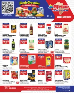 Preview of Africa Cash & Carry flyer valid from 18/05/2026