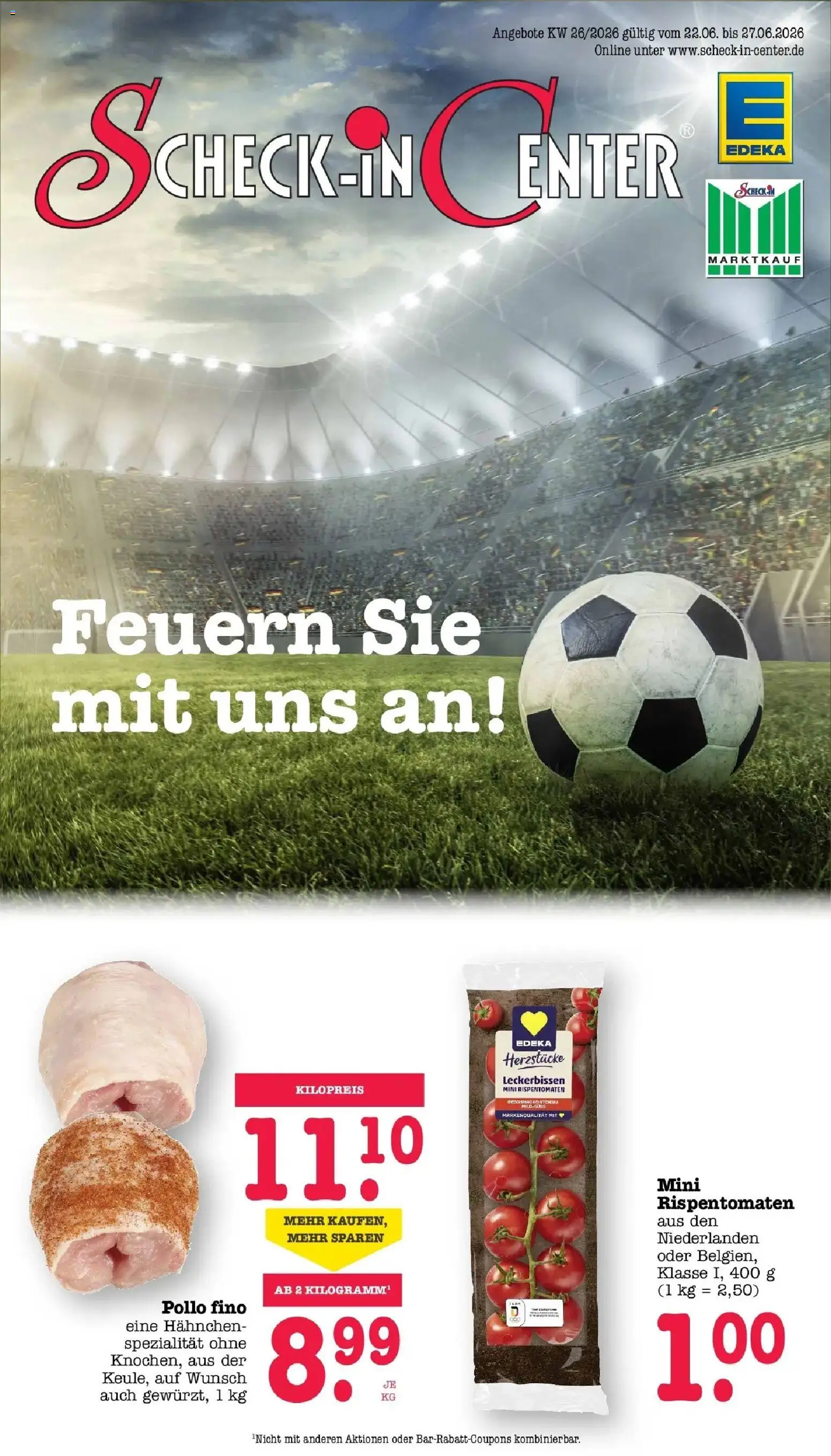 Vorschau von dem Prospekt des Geschäftes Edeka, gültig ab dem 21.06.2026