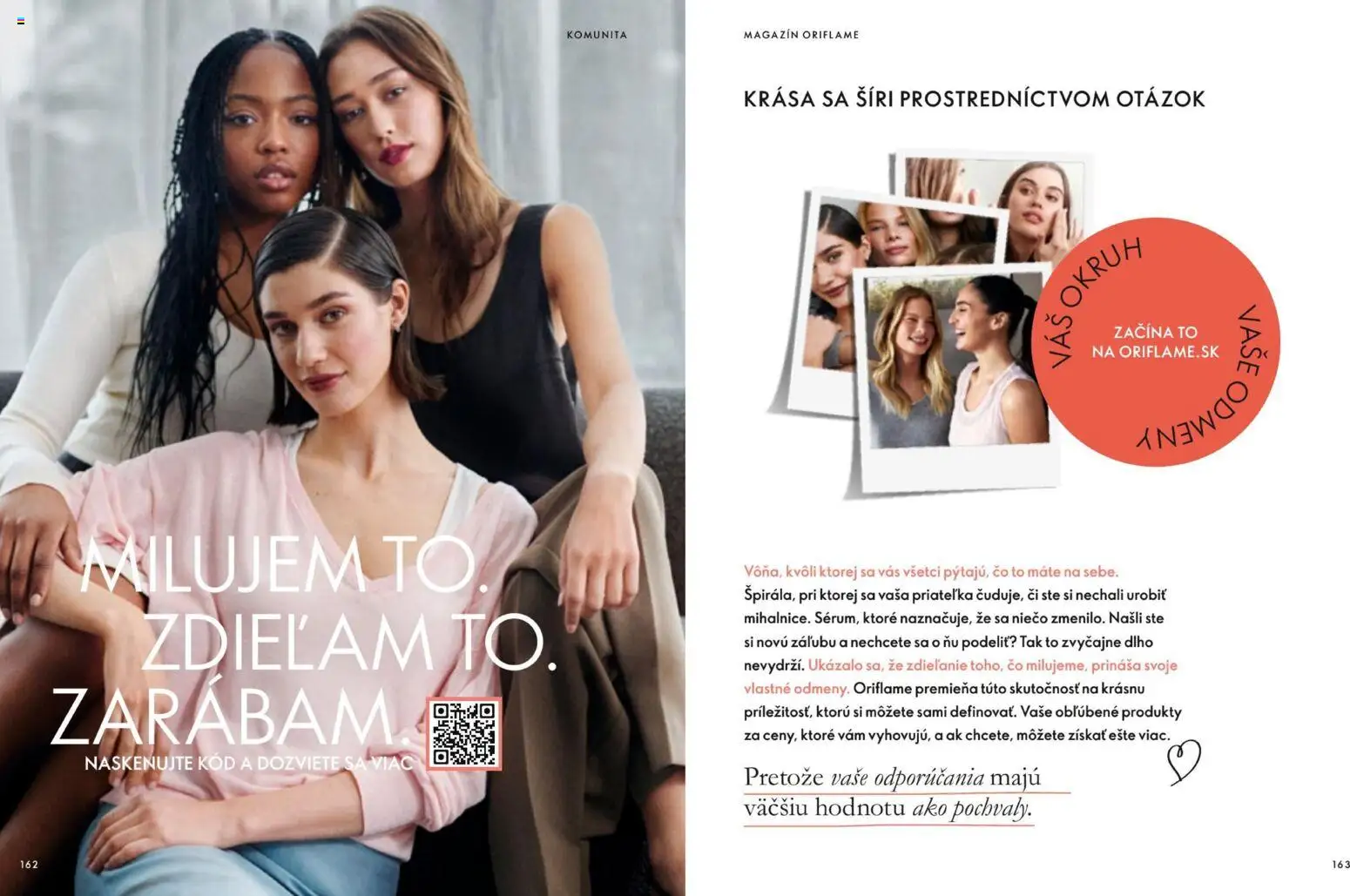 Náhľad Oriflame letáku platného od 11.11.2026