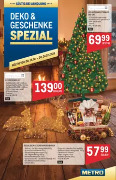 Vorschau der Angebote: Metro Metro angebote Weihnachtsdeko gültig ab 15.10.2026